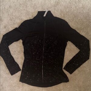 Lululemon Athletica Black Zip-Up Jacket